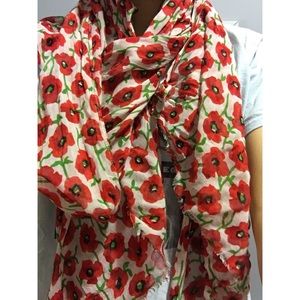 J crew poppy scarf